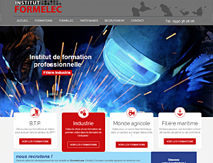voir le site de L'INSTITUT FORMELEC L'INSTITUT FORMELEC un site réalisé par AGWANET, agence de création et de maintenance de site internet en Guadeloupe