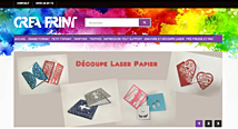 Créaprint Impression découpe laser papier plexiglass en Guadeloupe, un site réalisé par Agwanet